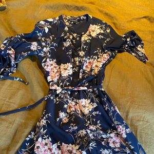 Cute floral work dress